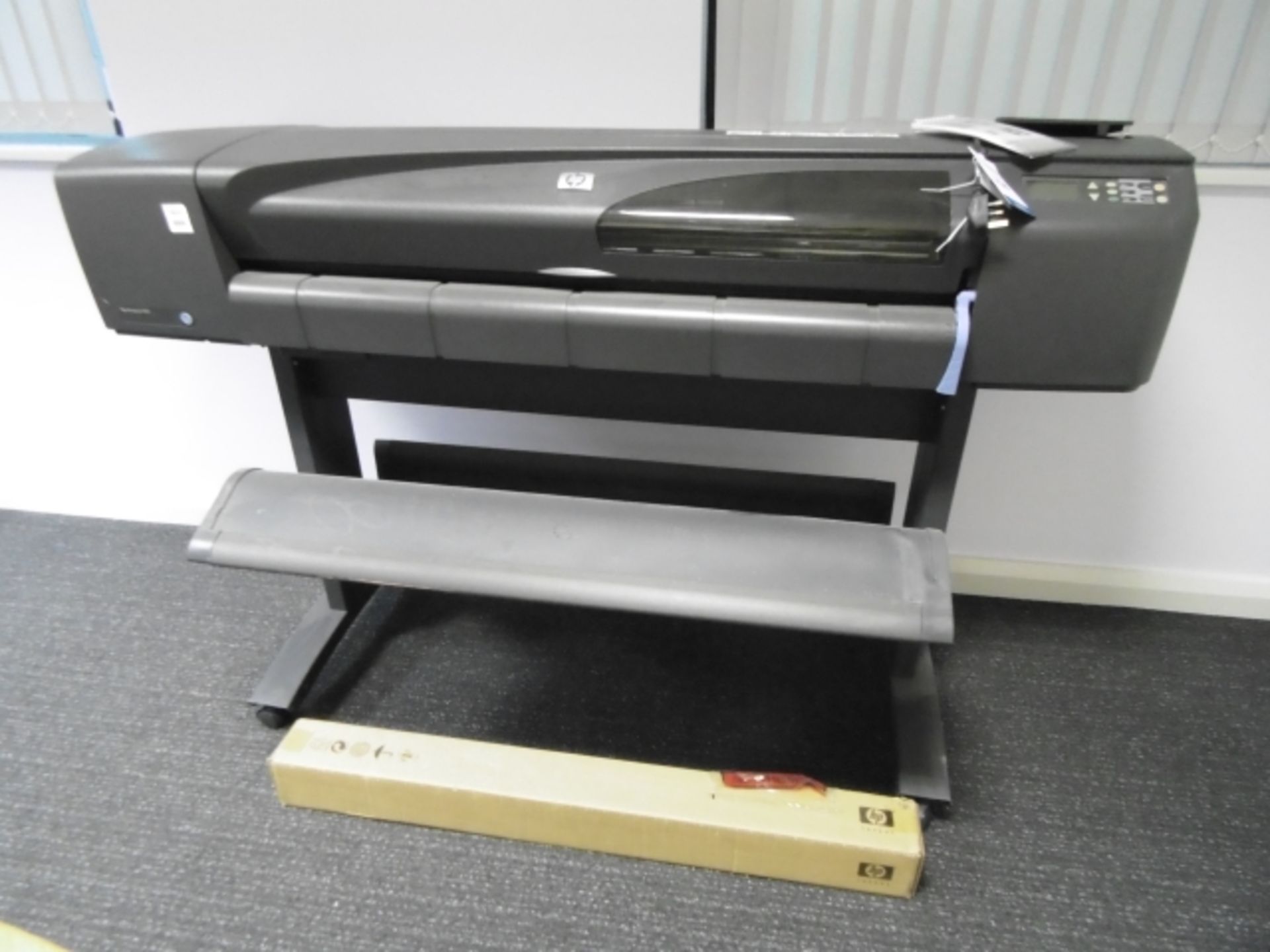 Hpc7780b * HP Designjet 800 Wide Format Printer; Model Number C7780B; serial ...