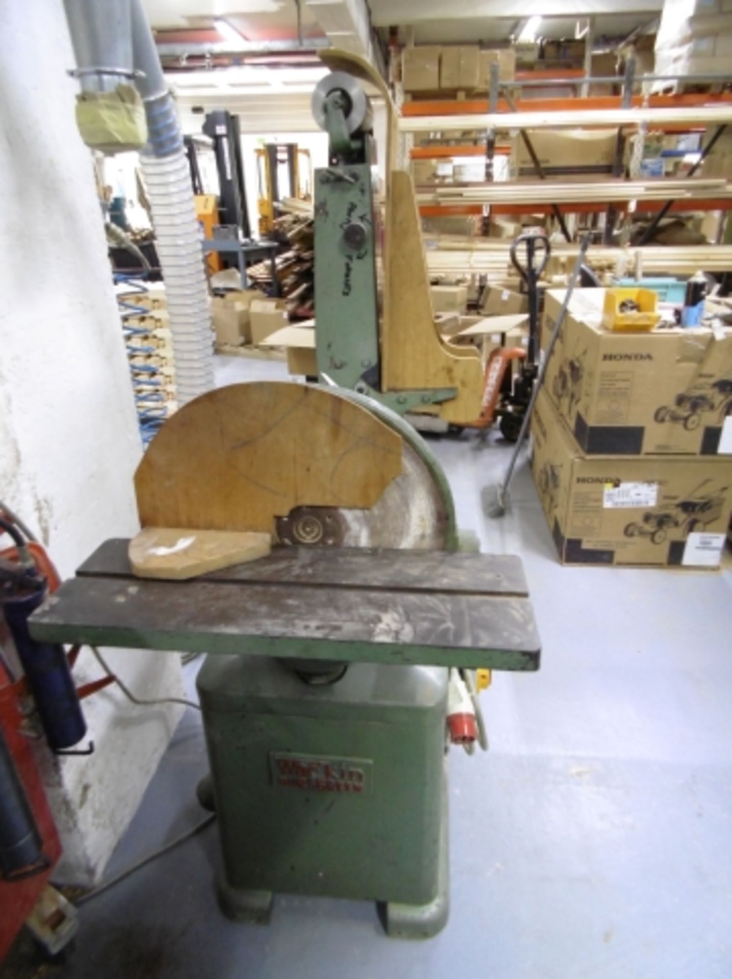 * Wadkin Bursgreen Vertical Belt and Face Disc Sander. Please Note There is a £20 plus VAT Loading - Image 2 of 5