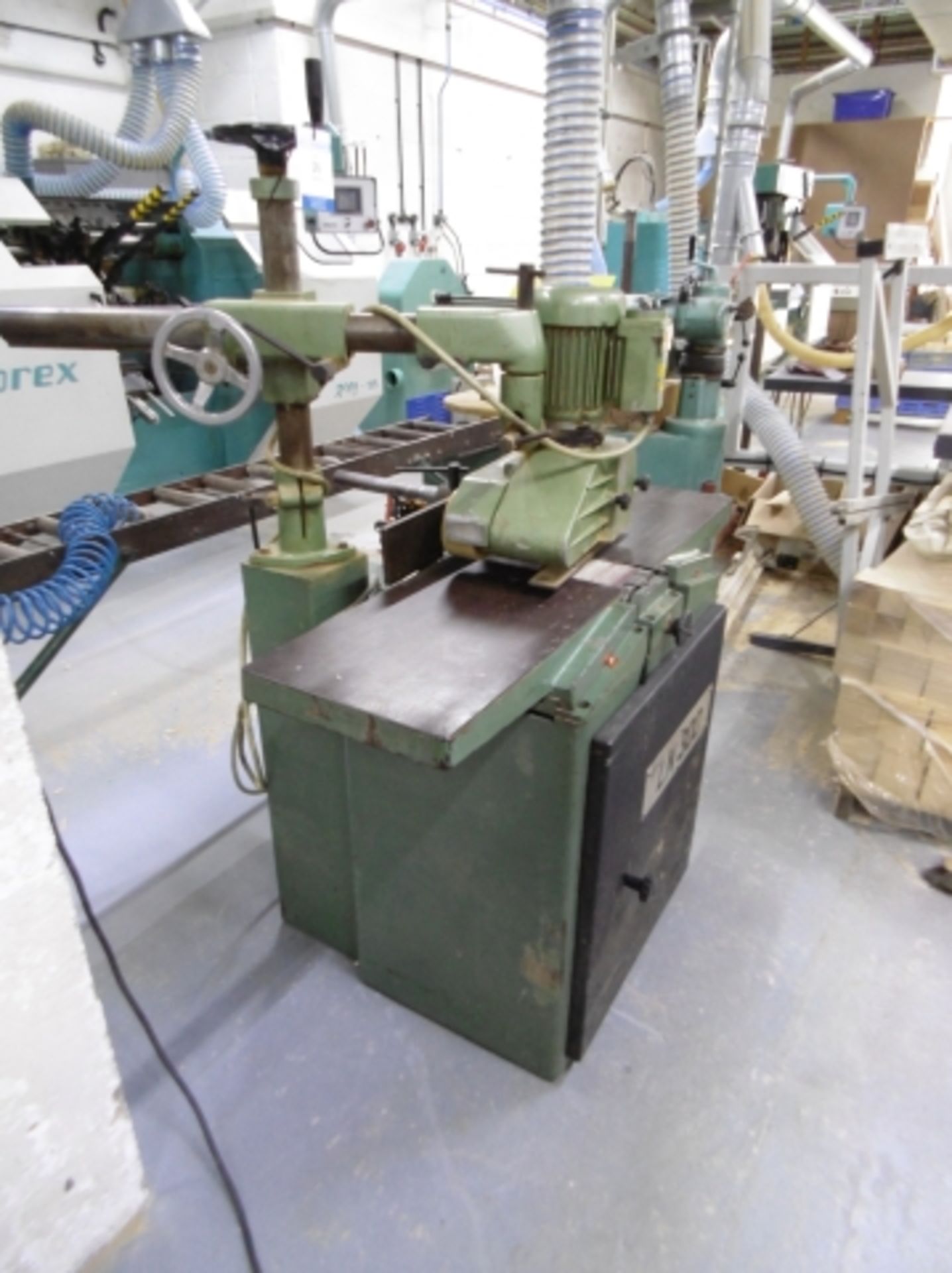 * Europa LN300 Bottom Belt Sander with Samco Power Feed. 300mm wide belt and 1230mm table length. - Image 4 of 5
