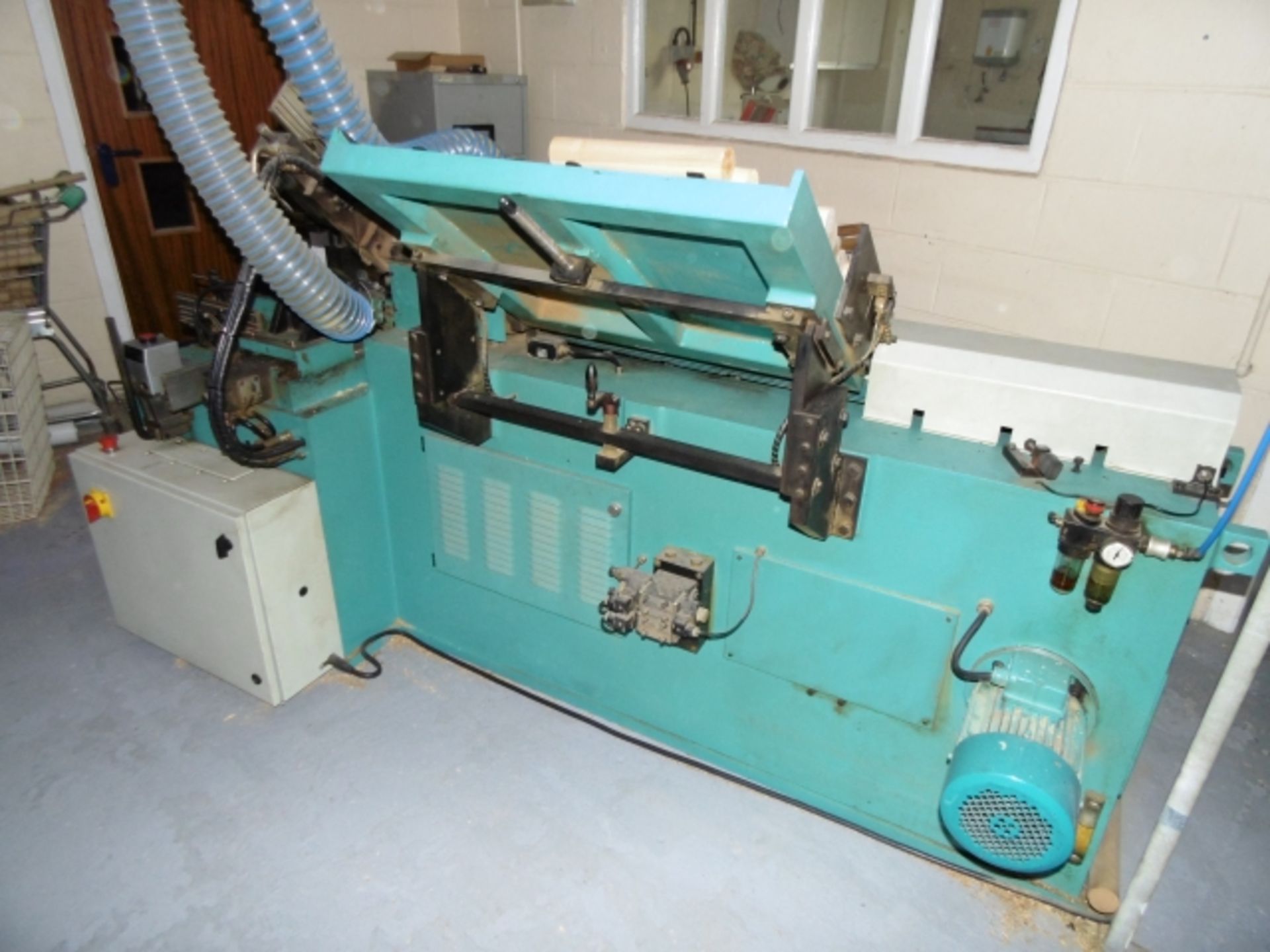 * 1997 Intorex TRV-45 Automatic Wood Turning Lathe. Serial No 201278. 2 knives, frontal tool and a - Image 8 of 11