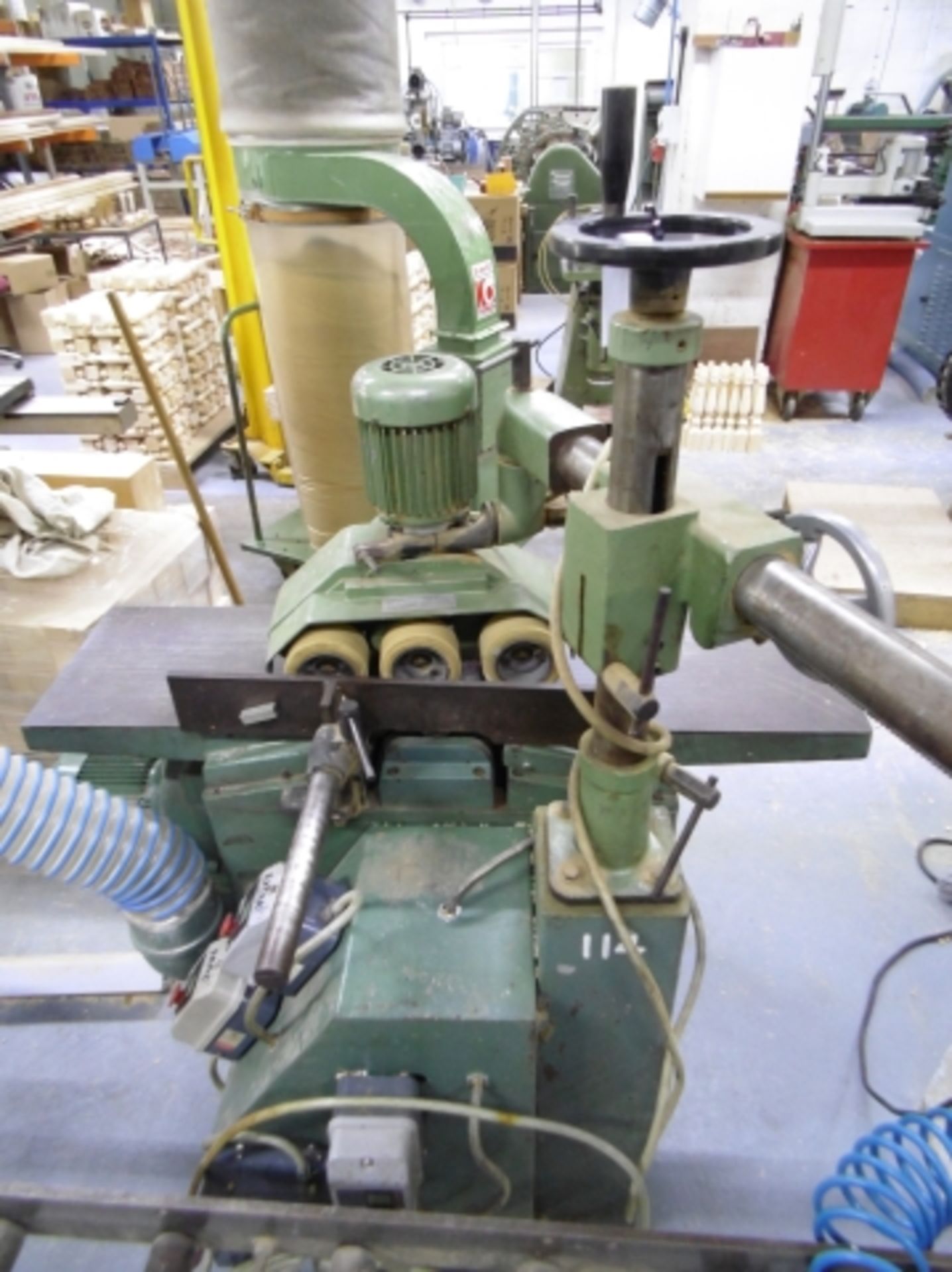* Europa LN300 Bottom Belt Sander with Samco Power Feed. 300mm wide belt and 1230mm table length. - Image 5 of 5