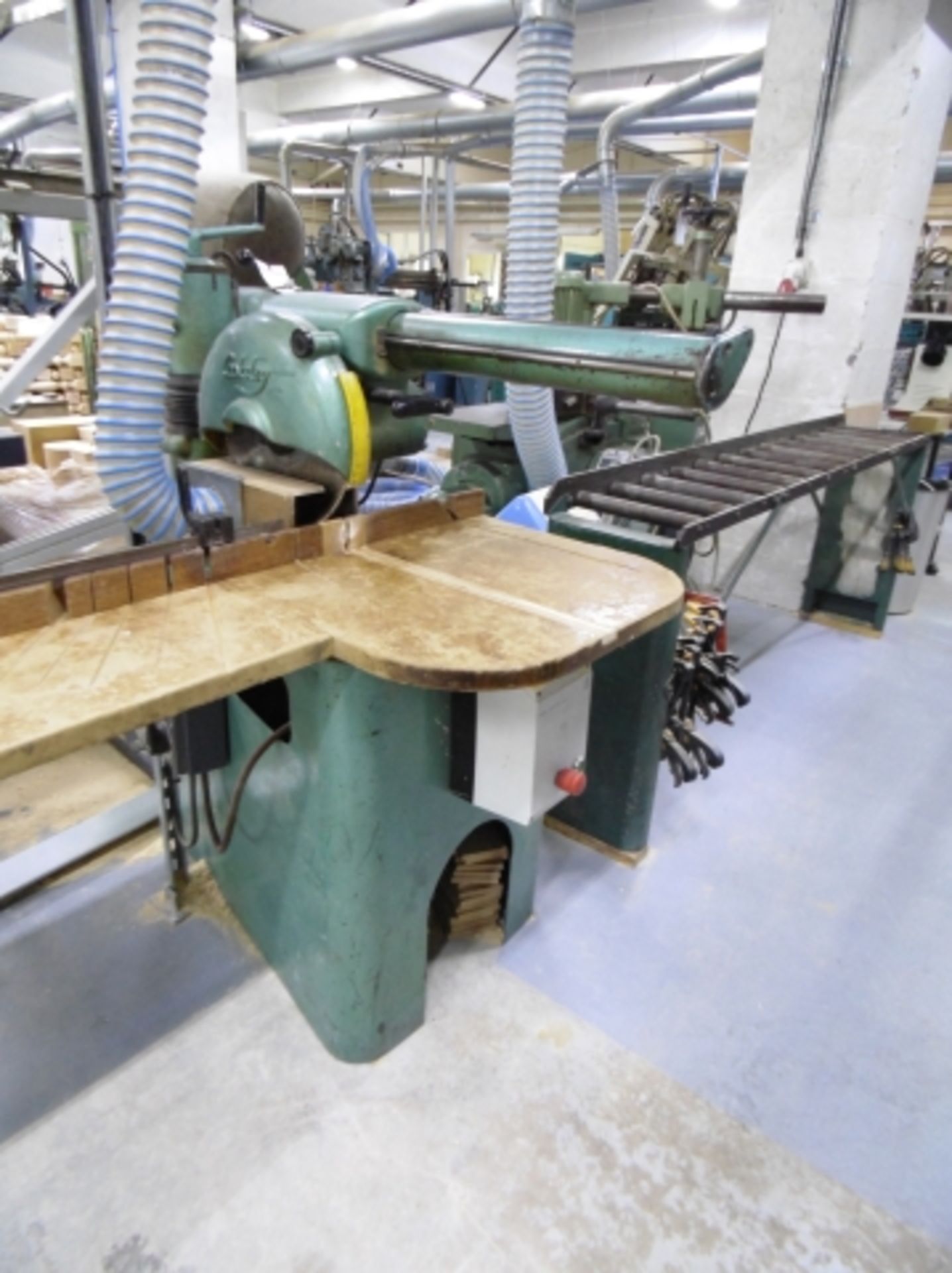 * Cooksley Cross Cut Saw; 3 Phase; fitted with SX9033 Starter Brake Module. Please Note There is