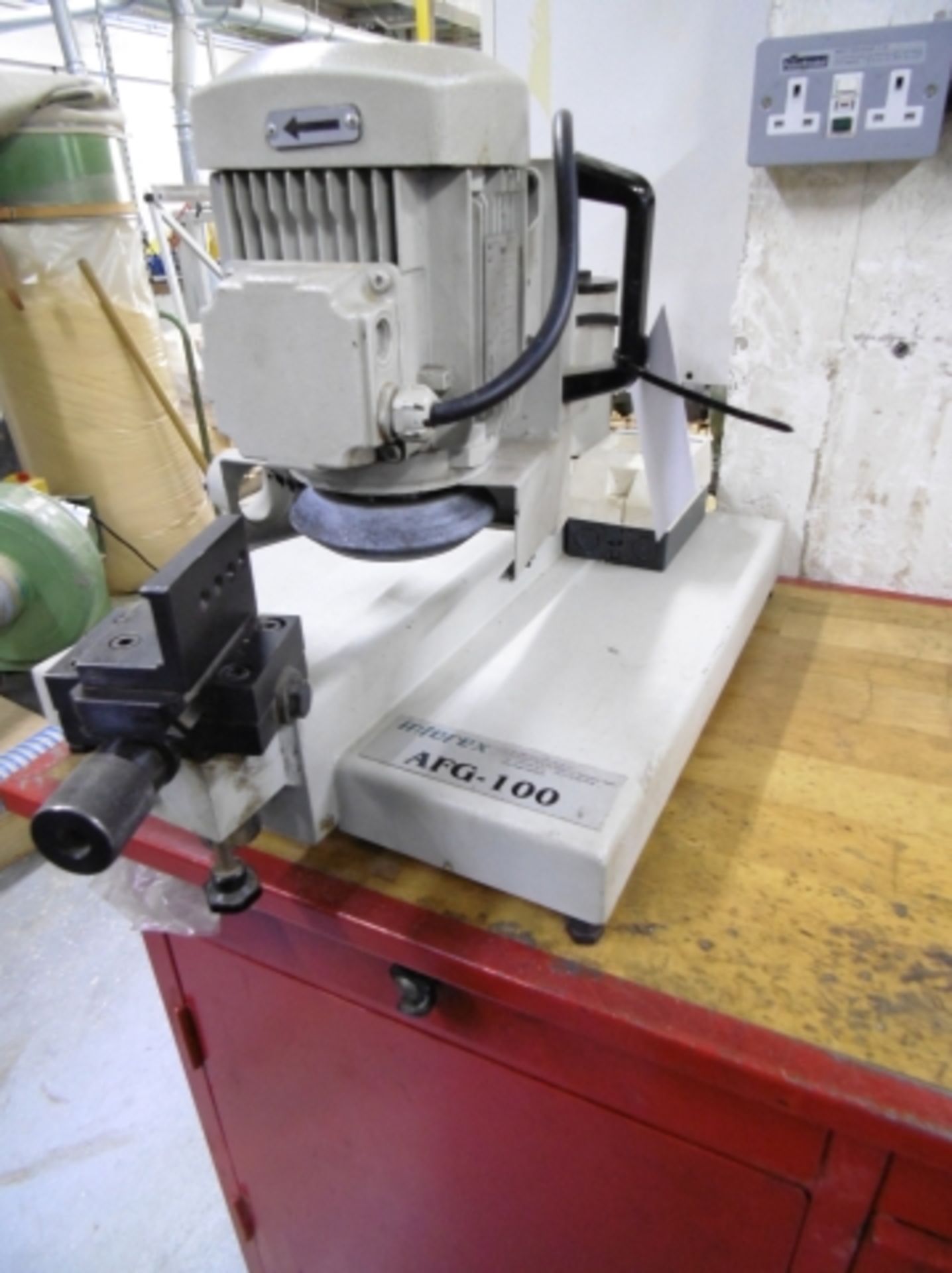 * 2003 Intorex AFG-100 Tool Grinder. Serial No 380093. 1997 Intorex Double Ended Tool Grinder; for