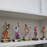 This is a Timed Online Auction on Bidspotter.co.uk, Click here to bid.  6 x Various Figurines of '
