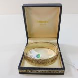 This is a Timed Online Auction on Bidspotter.co.uk, Click here to bid.  A Vintage Bangle Marked '