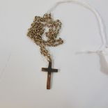 This is a Timed Online Auction on Bidspotter.co.uk, Click here to bid.  A Gold Cross Stamped 875