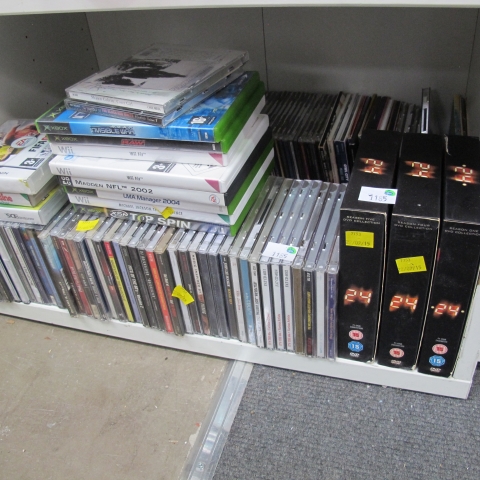 This is a Timed Online Auction on Bidspotter.co.uk, Click here to bid.  Lot to include Wii games,