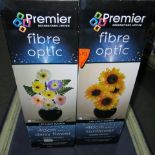 This is a Timed Online Auction on Bidspotter.co.uk, Click here to bid.  2 x Fibre Optic Decorative