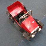 This is a Timed Online Auction on Bidspotter.co.uk, Click here to bid.  A Metal Framed Child's Pedal