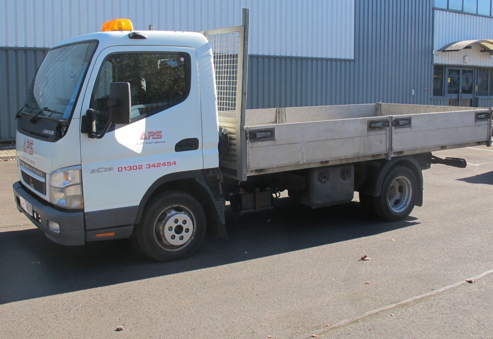 * Mitsubishi Fuso Canter 3C13 with Tippa Body.  YOM 2006.  13' x 6' 8'' Bed.  Registration WX56 UZW. - Image 3 of 11