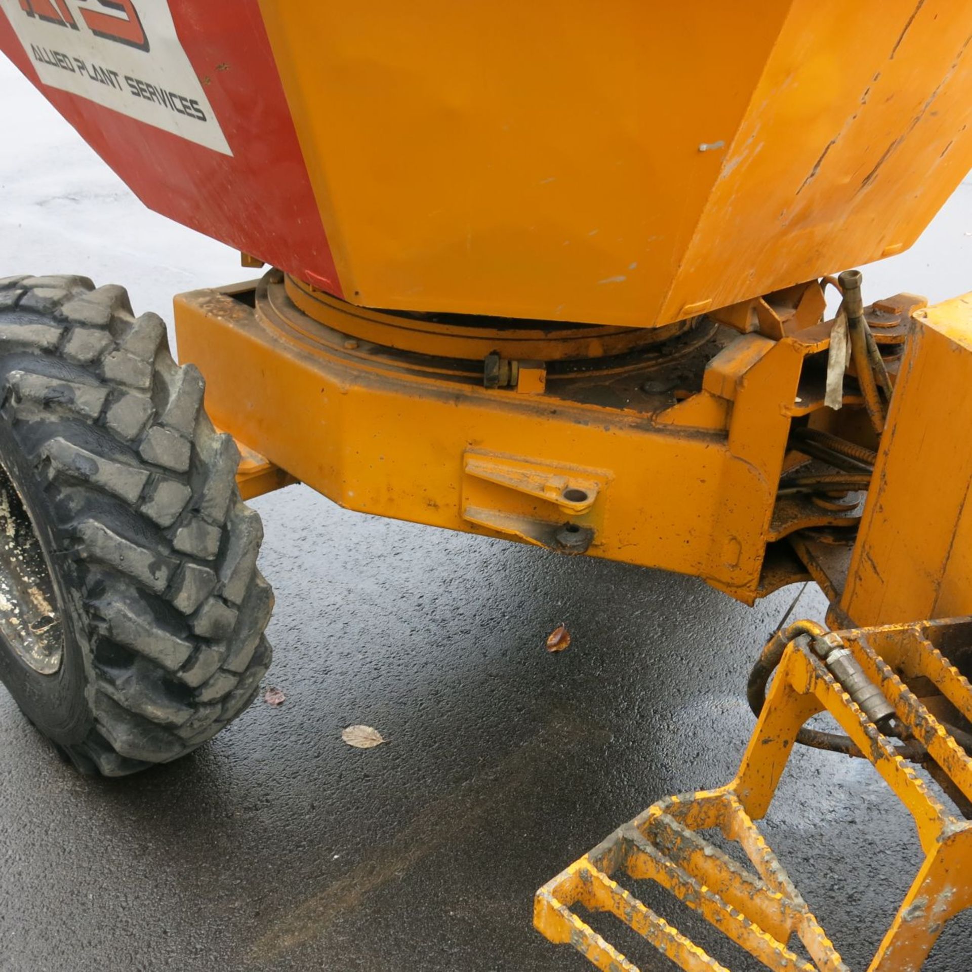 * Barford SXR3000 4WD Articulated Dumper, Front Tip.  YOM 2001.  Duetz 3 Cylinder Diesel Engine. - Image 10 of 11