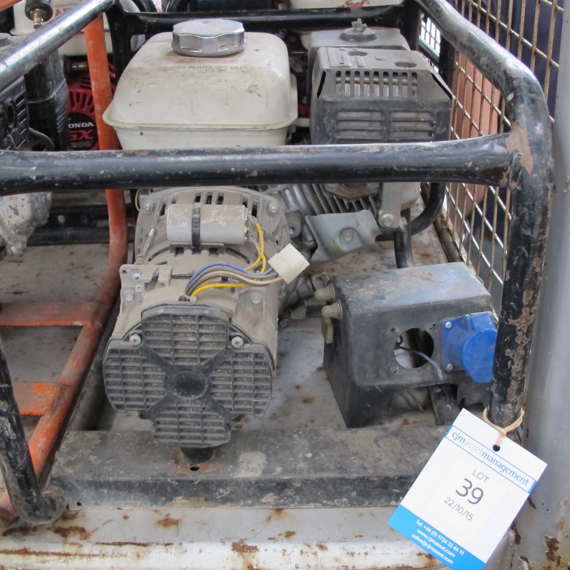 * Cradle Mounted Portable Petrol Generator - spares or repair