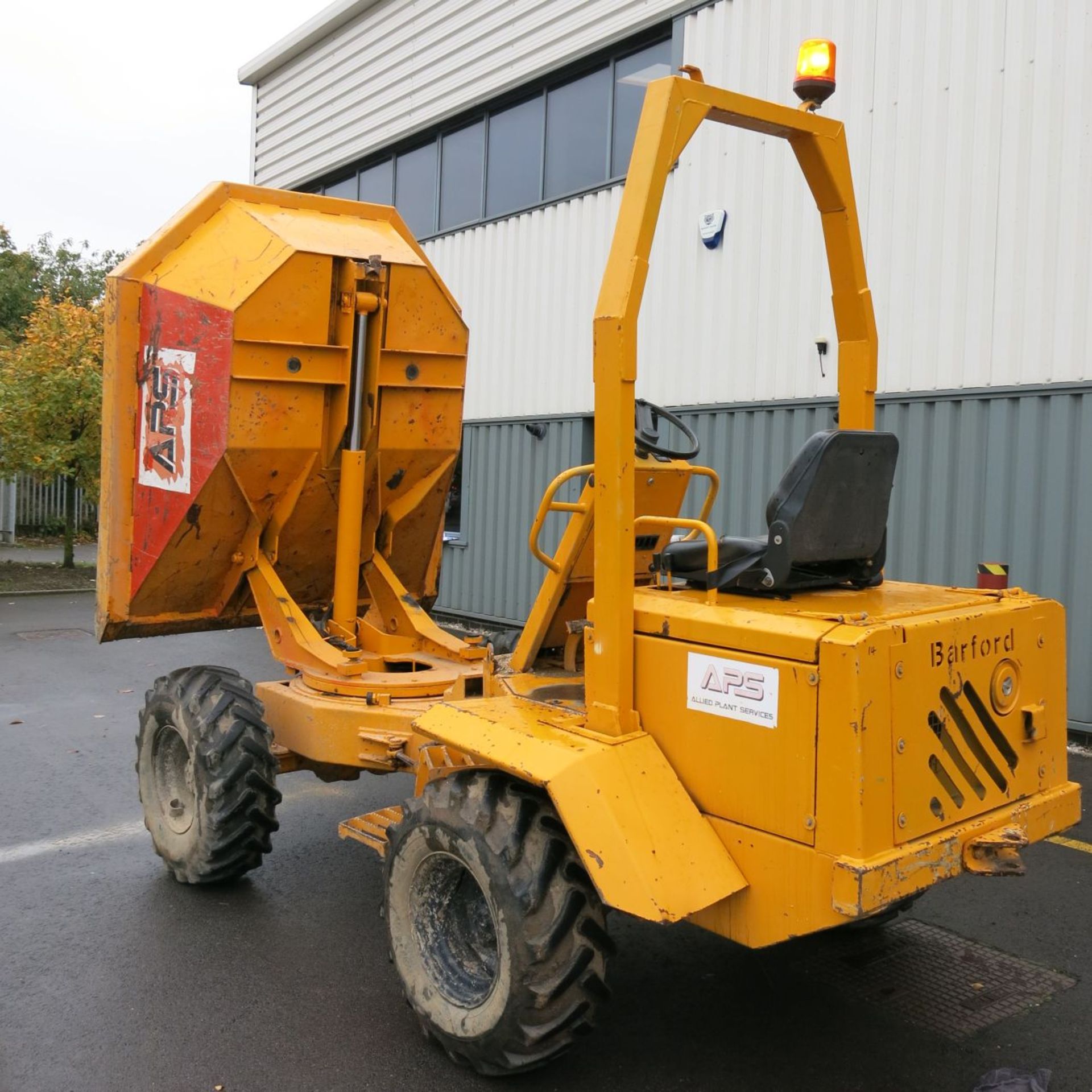 * Barford SXR 3000 4WD Articulated Dumper, Front Tip.  YOM 2001.  Deutz 3 Cylinder Diesel Engine. - Image 13 of 13