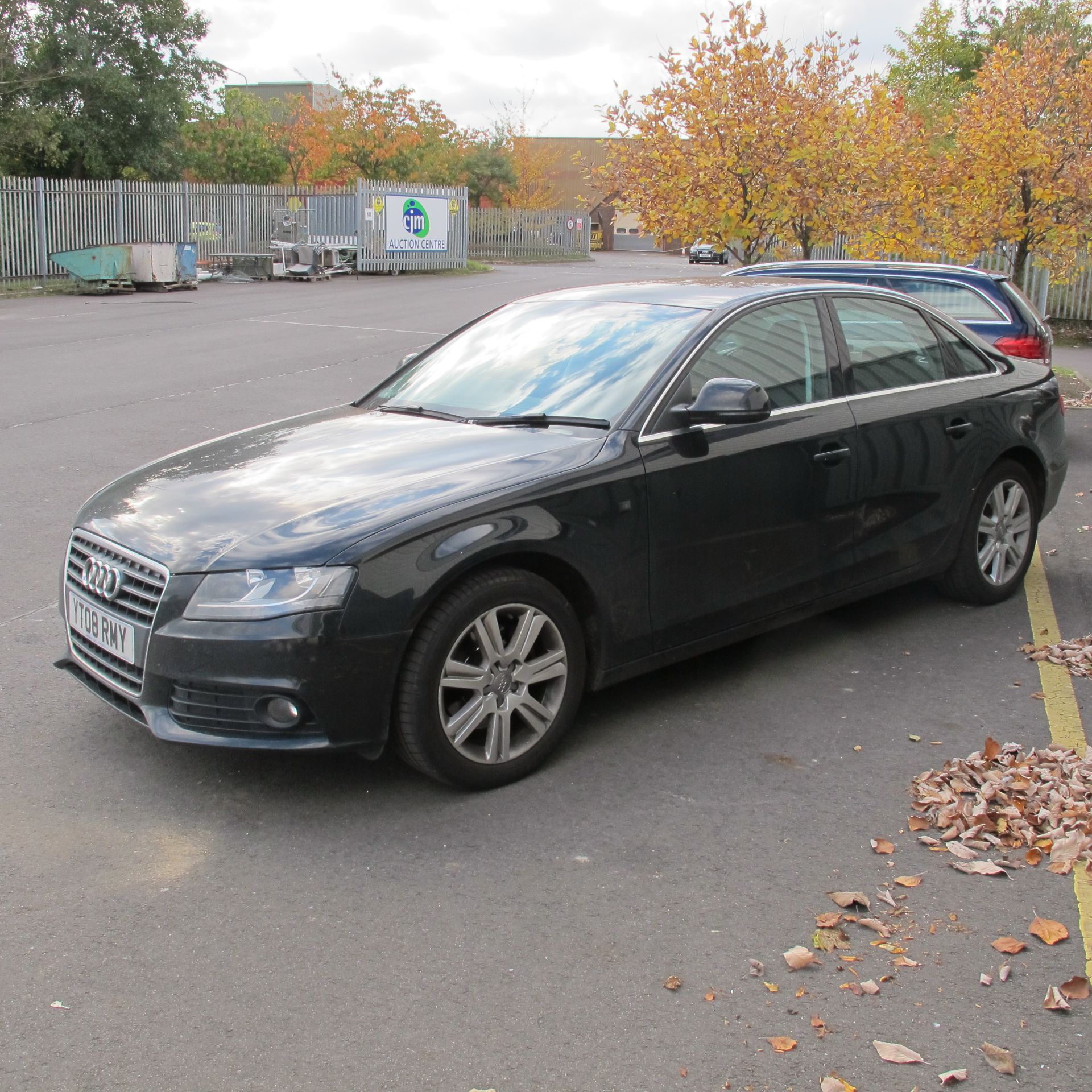 (08) Audi A4 SE TDI 6 Speed Four Door Saloon; 2.0 Diesel Engine; Registration No YT08 RMY:  Black; - Image 4 of 9