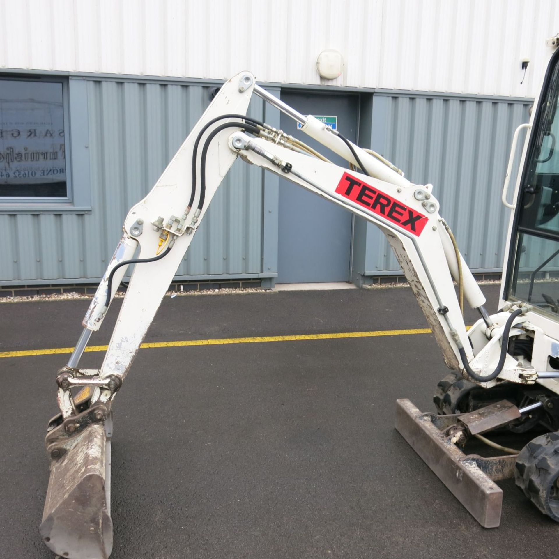 * Terex HR12 1.5 Ton Excavator with 3' 3'' Bucket.  YOM 2002.  Rubber Tracks with Mitsubishi 3 - Image 3 of 13