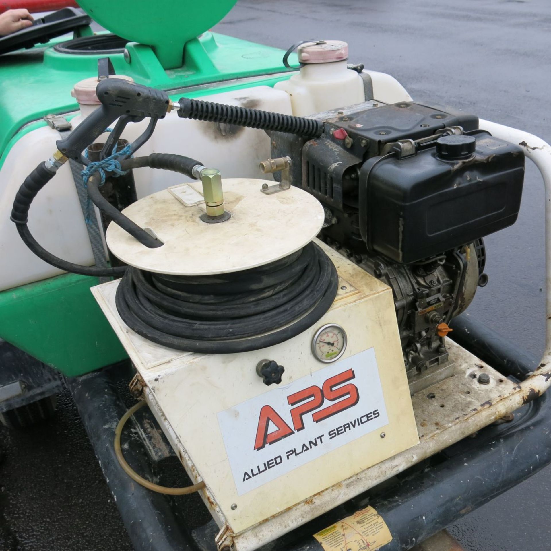 * Brendon Bowser Trailer with Yanmar Diesel Power Washer. Bradley Ring Hitch.  Max output 6.5Kw. - Image 8 of 10