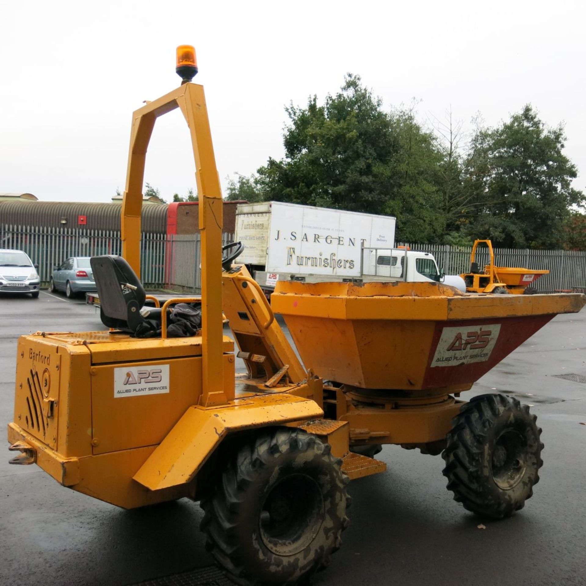 * Barford SXR 3000 4WD Articulated Dumper, Front Tip.  YOM 2001.  Deutz 3 Cylinder Diesel Engine. - Image 4 of 13