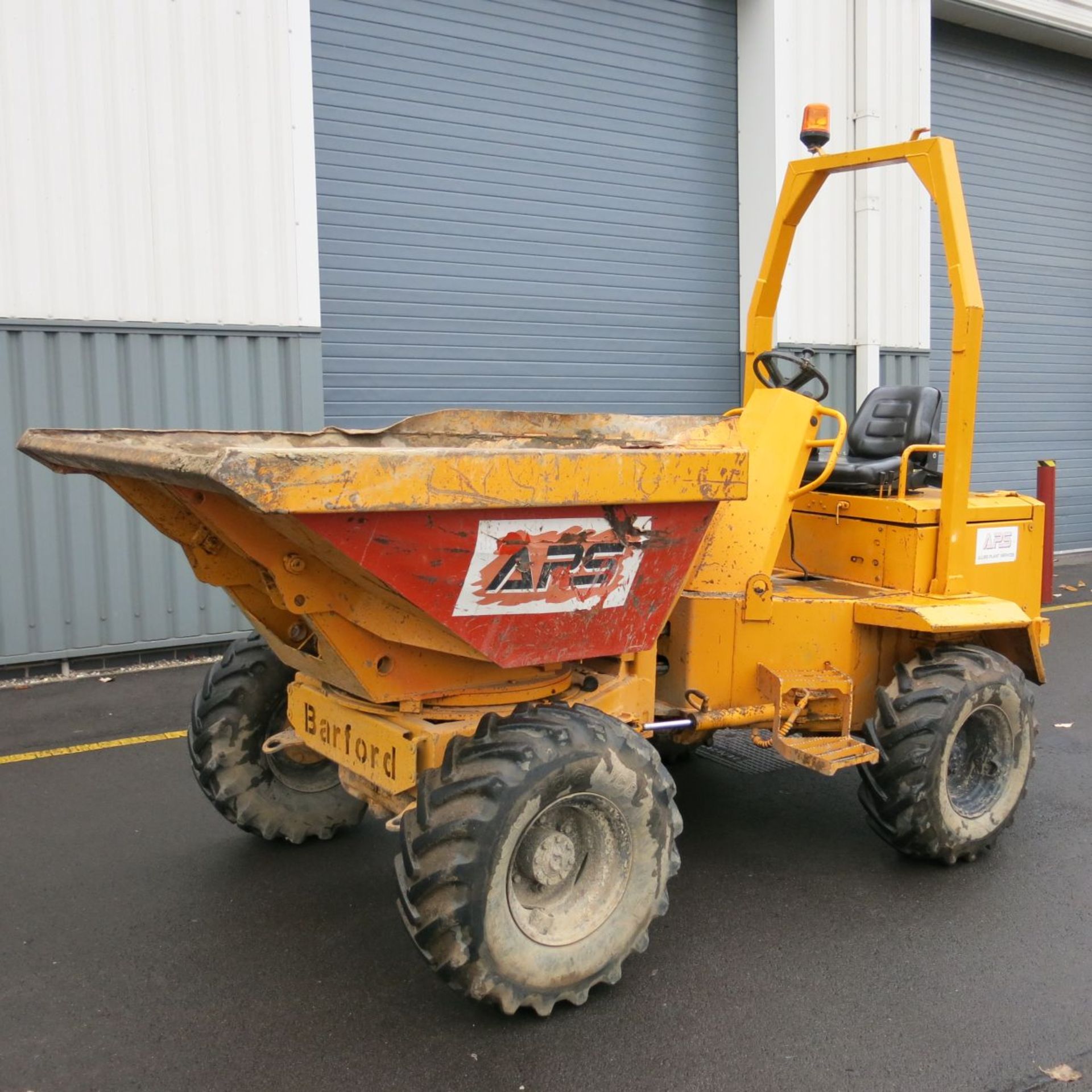 * Barford SXR 3000 4WD Articulated Dumper, Front Tip.  YOM 2001.  Deutz 3 Cylinder Diesel Engine.