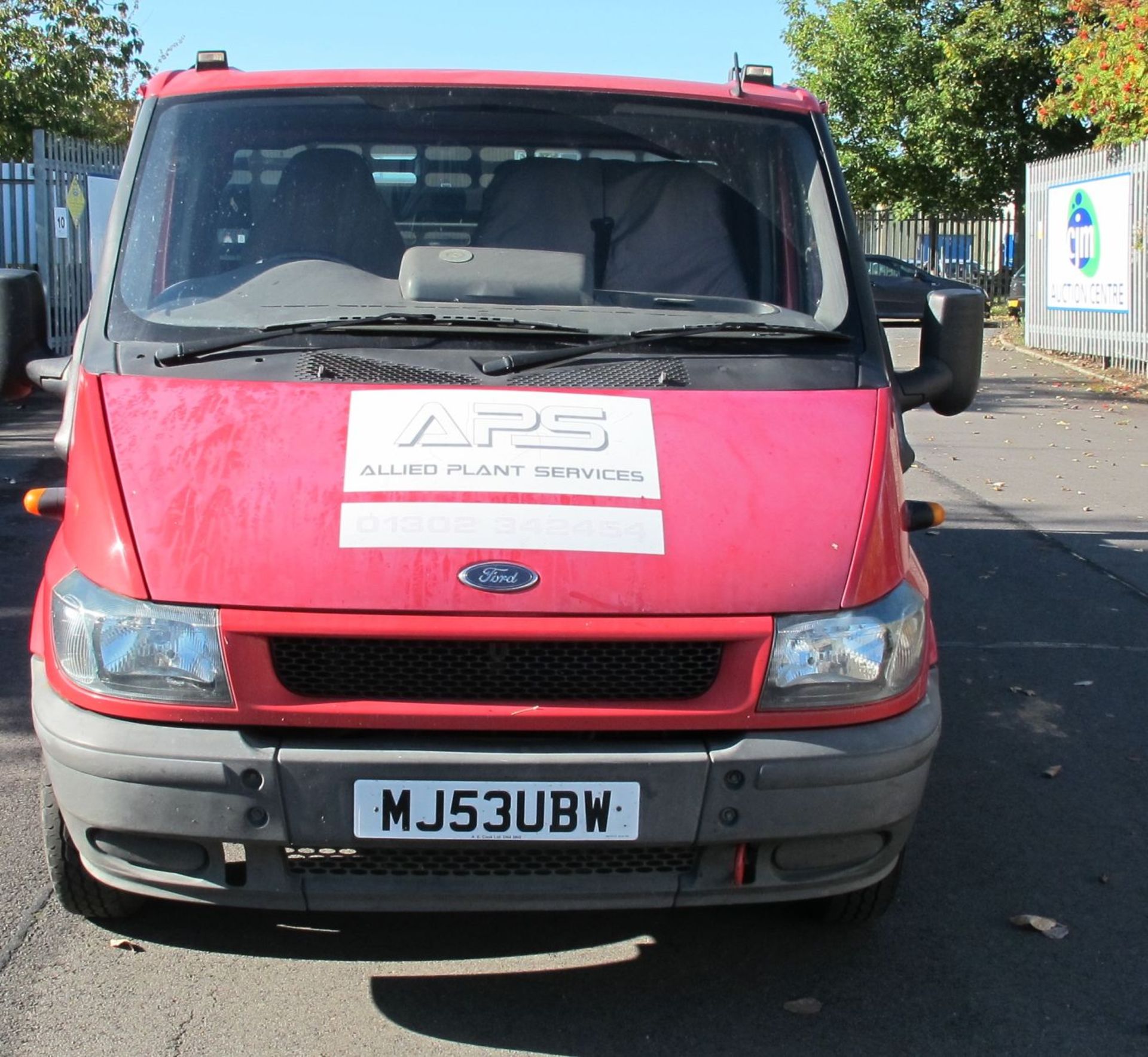 * Ford Transit 90T350 Pick Up with Fixed Back with Tail Lift.  YOM 2003.  Registration MJ53 UBW. - Image 7 of 12