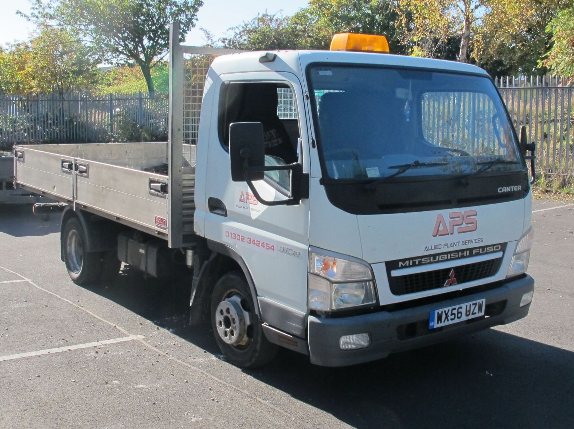 * Mitsubishi Fuso Canter 3C13 with Tippa Body.  YOM 2006.  13' x 6' 8'' Bed.  Registration WX56 UZW. - Image 2 of 11