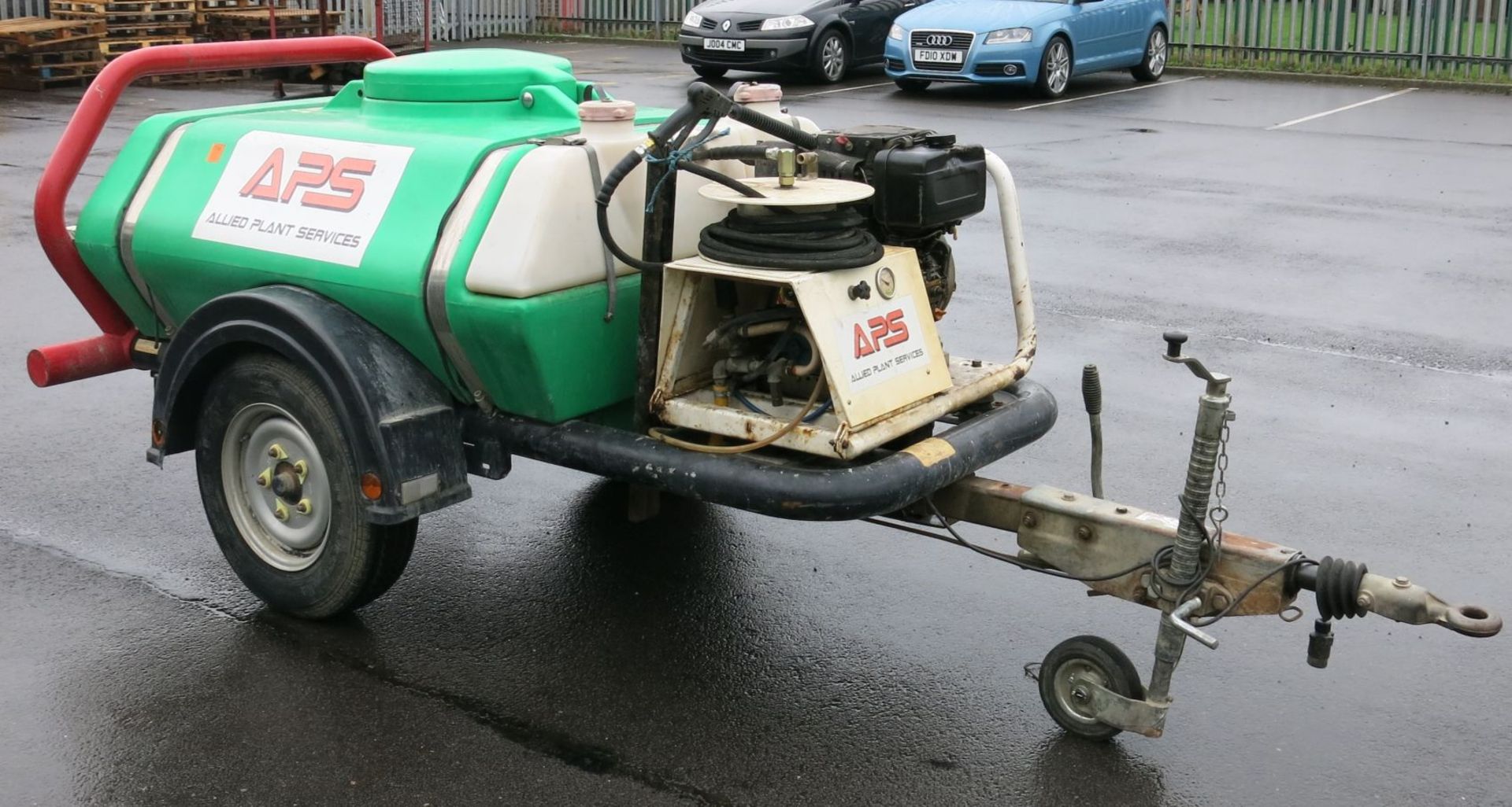 * Brendon Bowser Trailer with Yanmar Diesel Power Washer. Bradley Ring Hitch.  Max output 6.5Kw. - Image 4 of 10