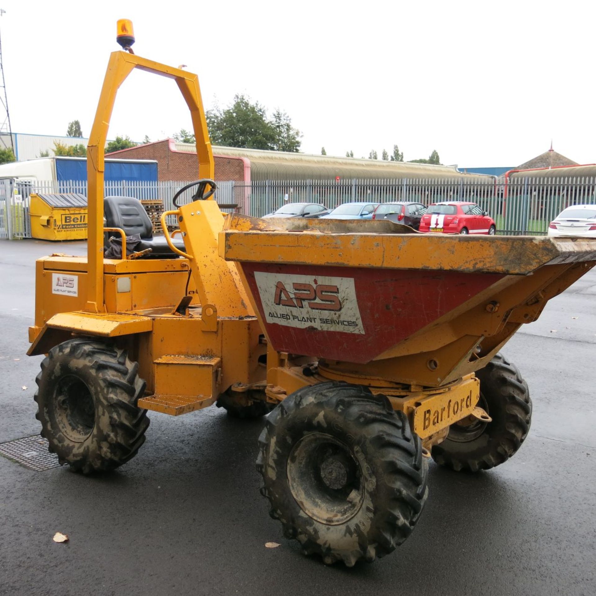 * Barford SXR 3000 4WD Articulated Dumper, Front Tip.  YOM 2001.  Deutz 3 Cylinder Diesel Engine. - Image 5 of 13