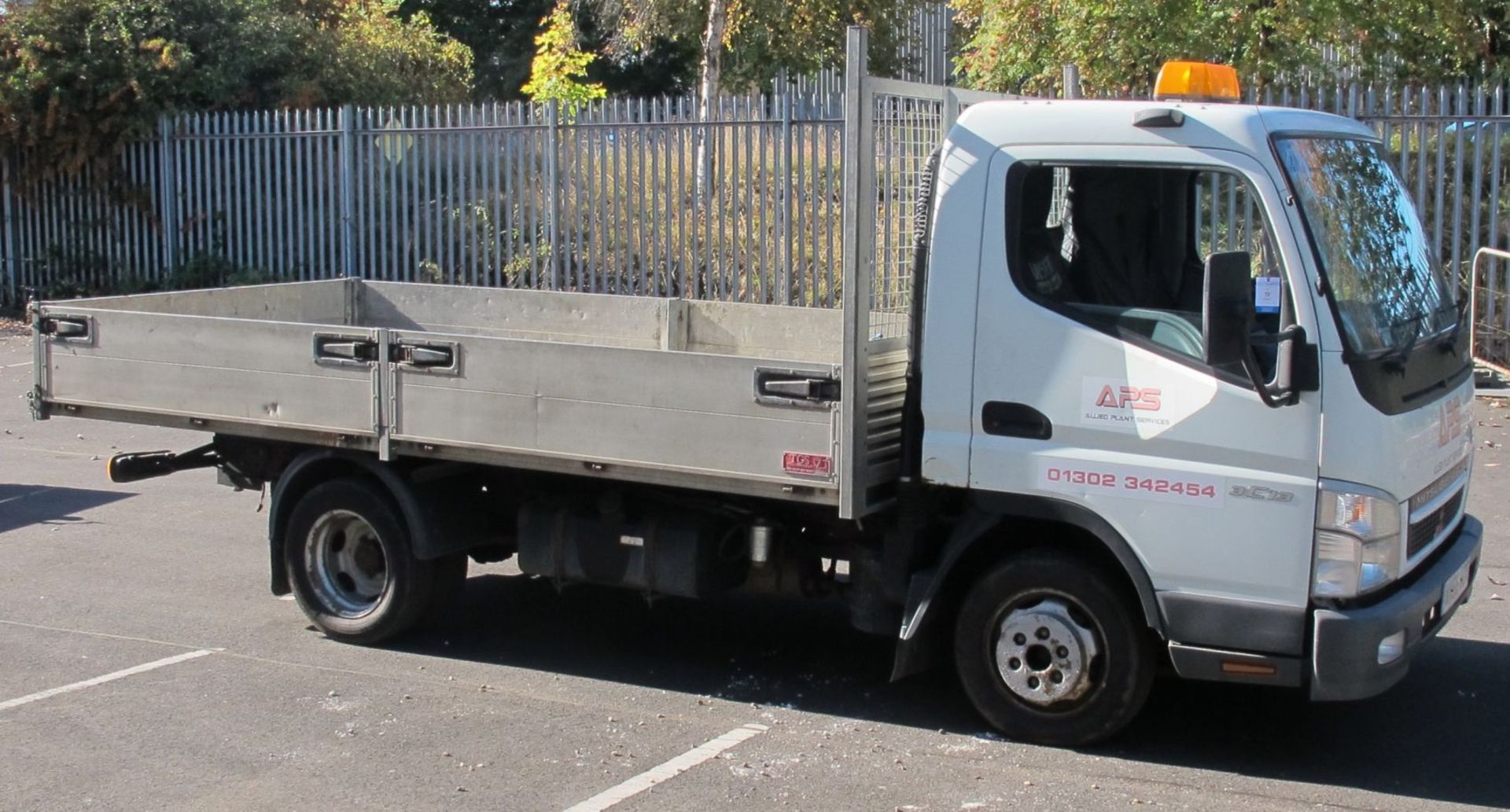 * Mitsubishi Fuso Canter 3C13 with Tippa Body.  YOM 2006.  13' x 6' 8'' Bed.  Registration WX56 UZW.