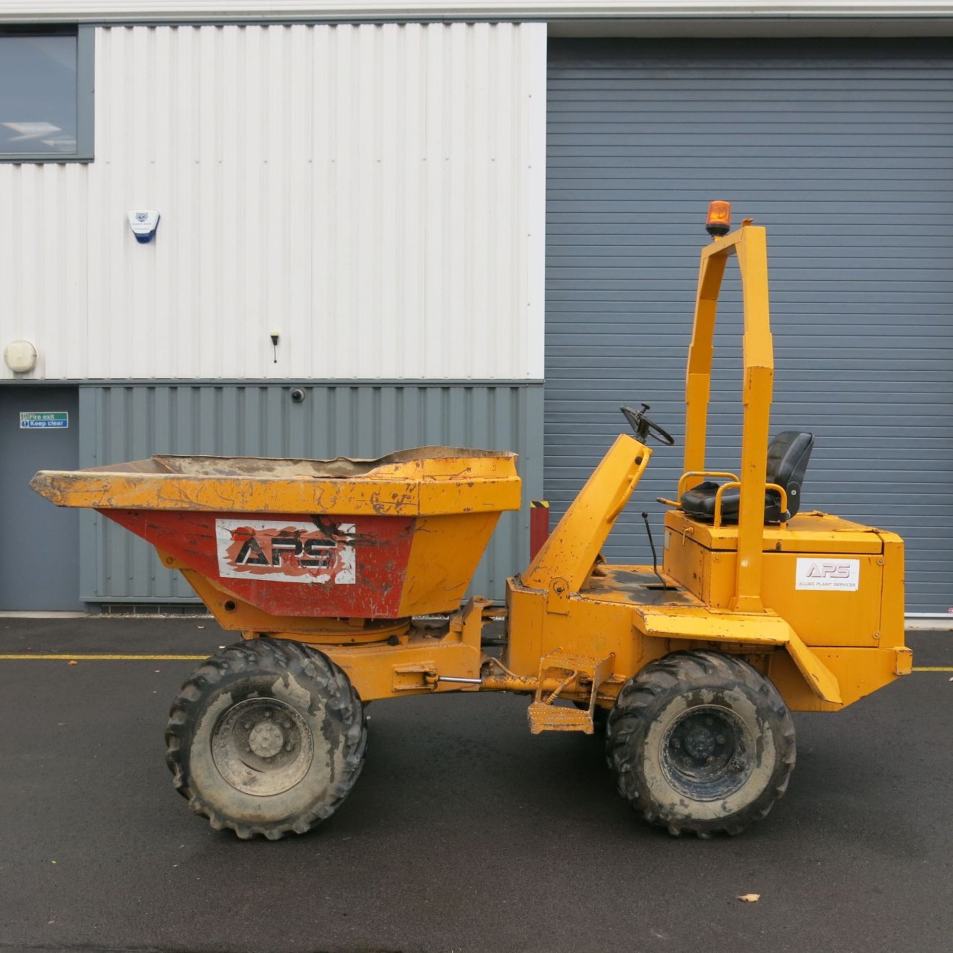 * Barford SXR 3000 4WD Articulated Dumper, Front Tip.  YOM 2001.  Deutz 3 Cylinder Diesel Engine. - Image 2 of 13