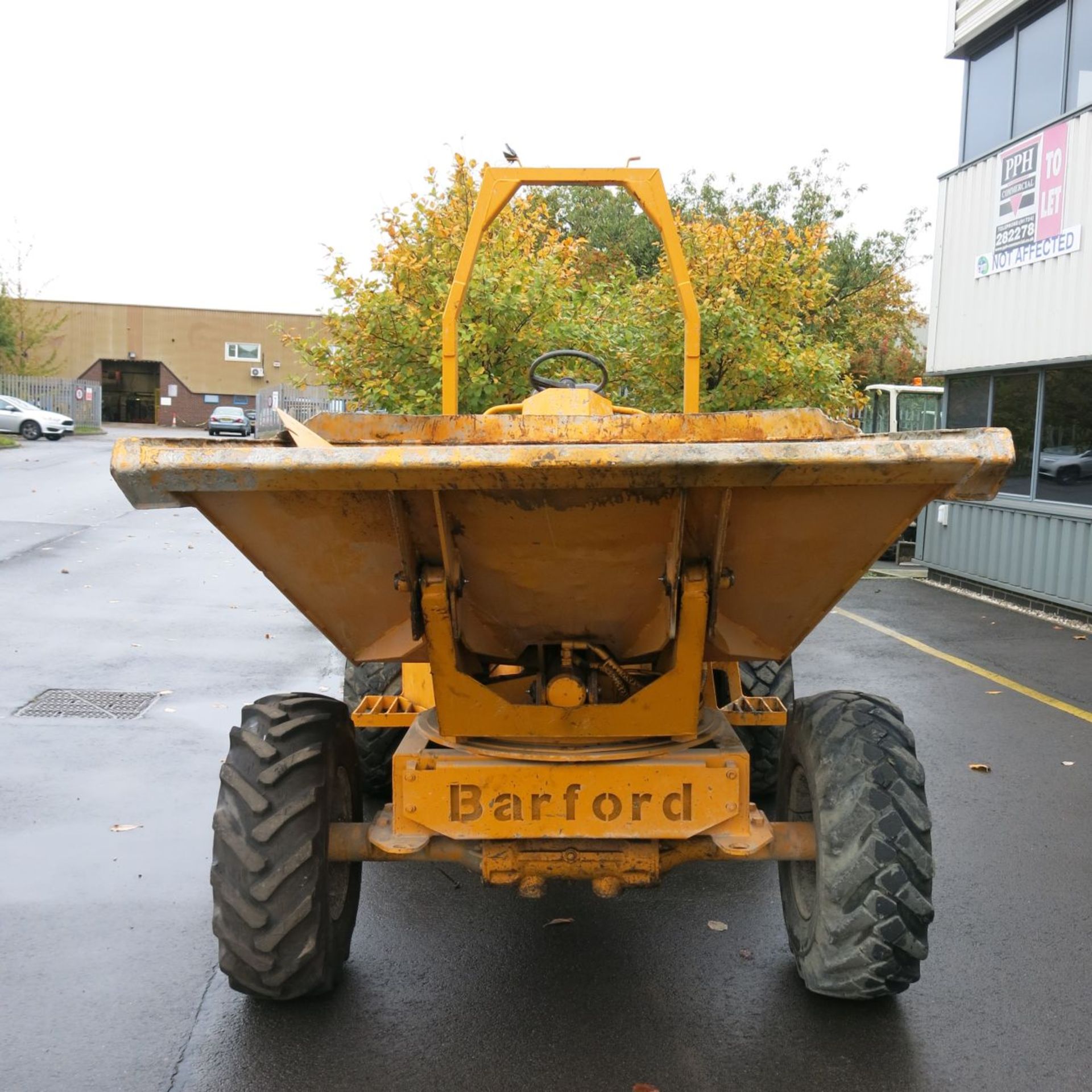 * Barford SXR3000 4WD Articulated Dumper, Front Tip.  YOM 2001.  Duetz 3 Cylinder Diesel Engine. - Image 3 of 11