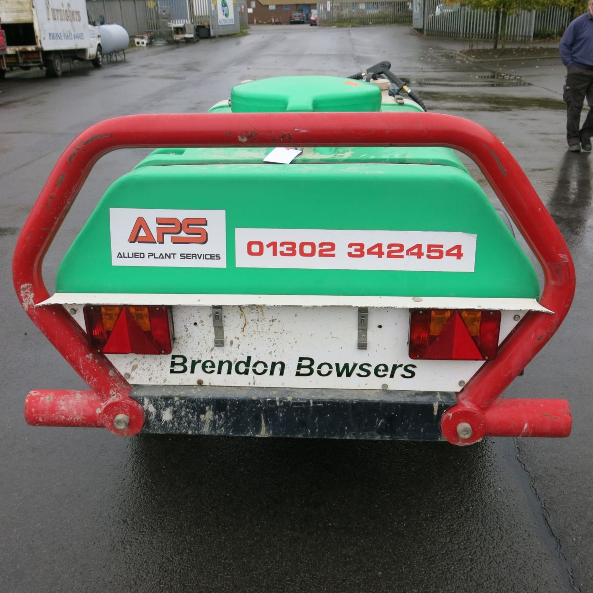 * Brendon Bowser Trailer with Yanmar Diesel Power Washer. Bradley Ring Hitch.  Max output 6.5Kw. - Image 6 of 10