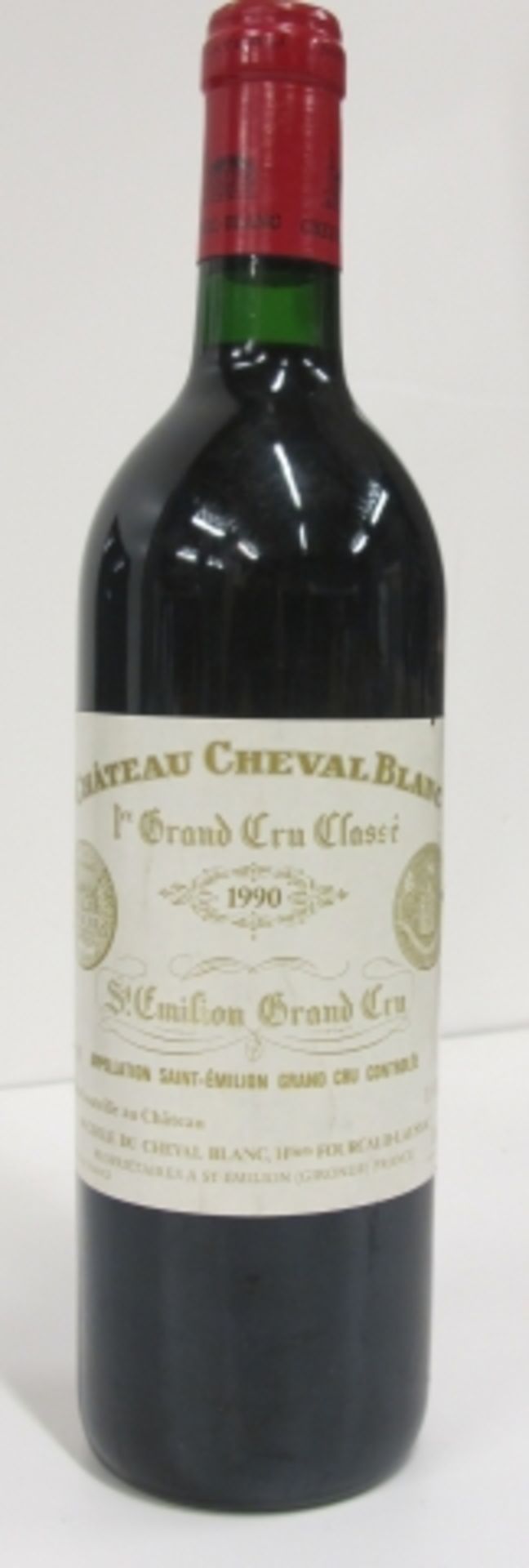 1990 Château Cheval Blanc, Grape Variety Cabernet Franc (57%), Merlot (40%), ABV 13.5%, Region - Image 2 of 3