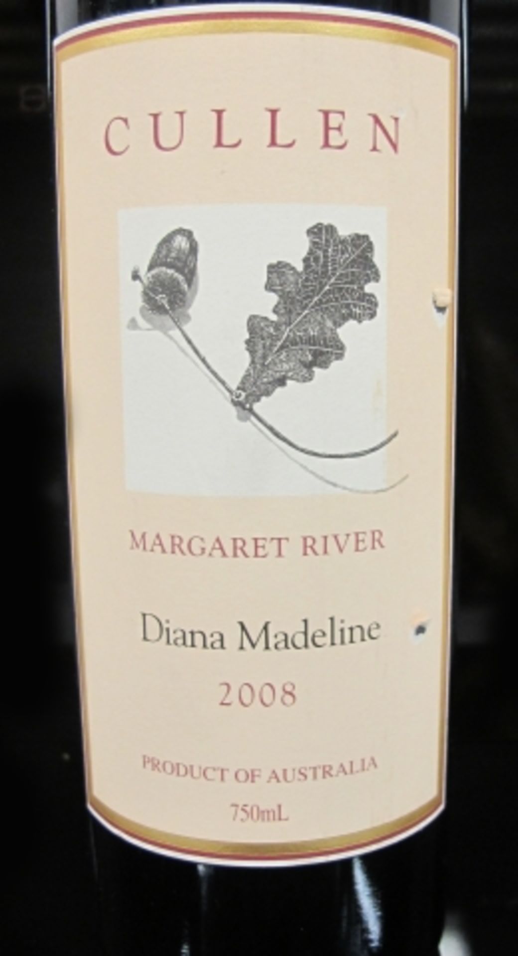 2008 Cullen Diana Madeline, Grape Variety Cabernet Sauvignon (86%), Merlot (14%), ABV 12%, Region - Image 2 of 3