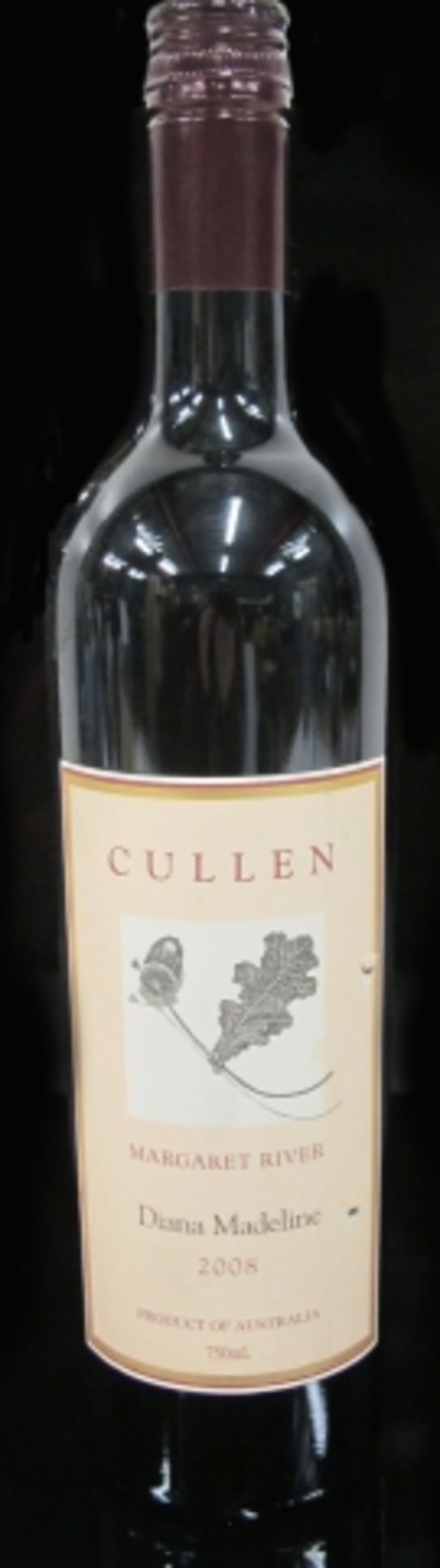 2008 Cullen Diana Madeline, Grape Variety Cabernet Sauvignon (86%), Merlot (14%), ABV 12%, Region