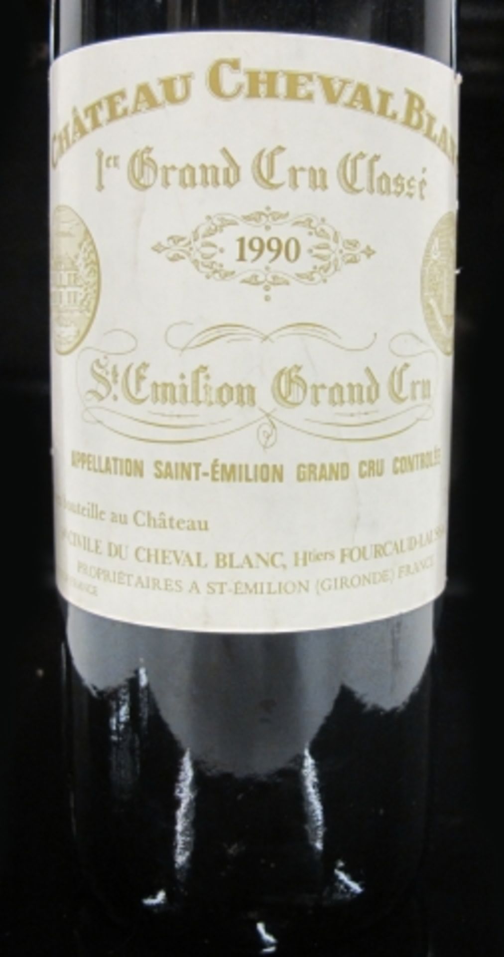 1990 Château Cheval Blanc, Grape Variety Cabernet Franc (57%), Merlot (40%), ABV 13.5%, Region - Image 3 of 3