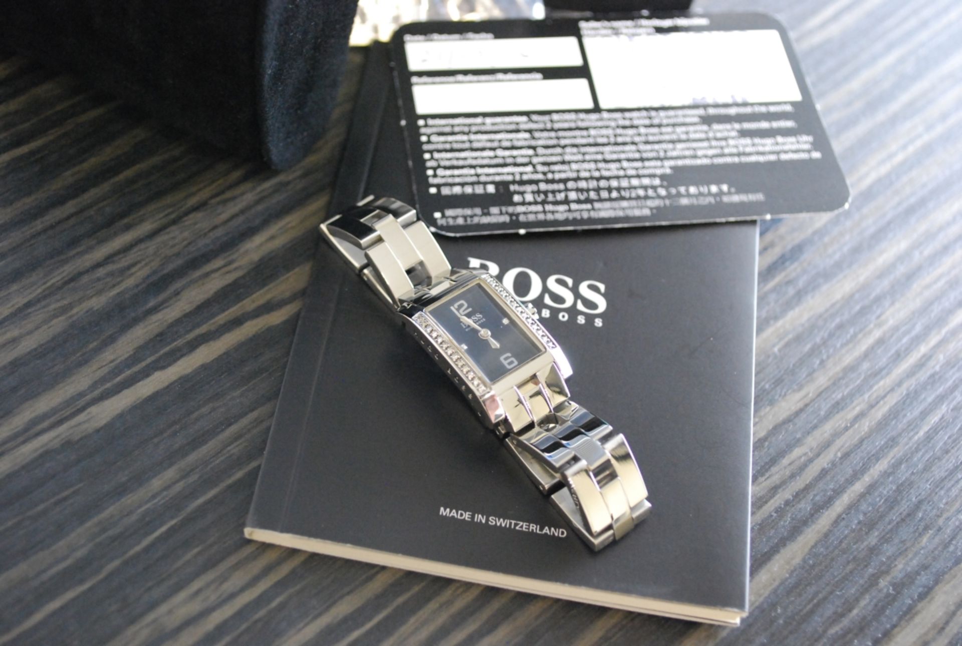 *Diamond Encrusted* 2006 Ladies Hugo Boss Watch (*Rare Swiss Model*) - Image 3 of 6