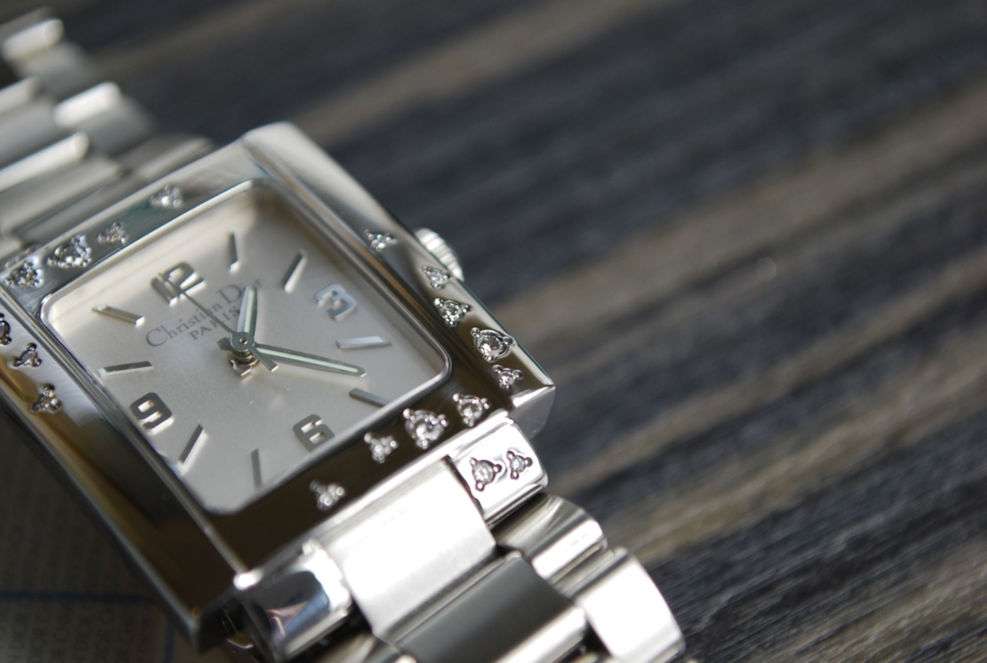 *Gorgeous* Ladies Diamond Christian Dior Riva Watch - Image 3 of 7