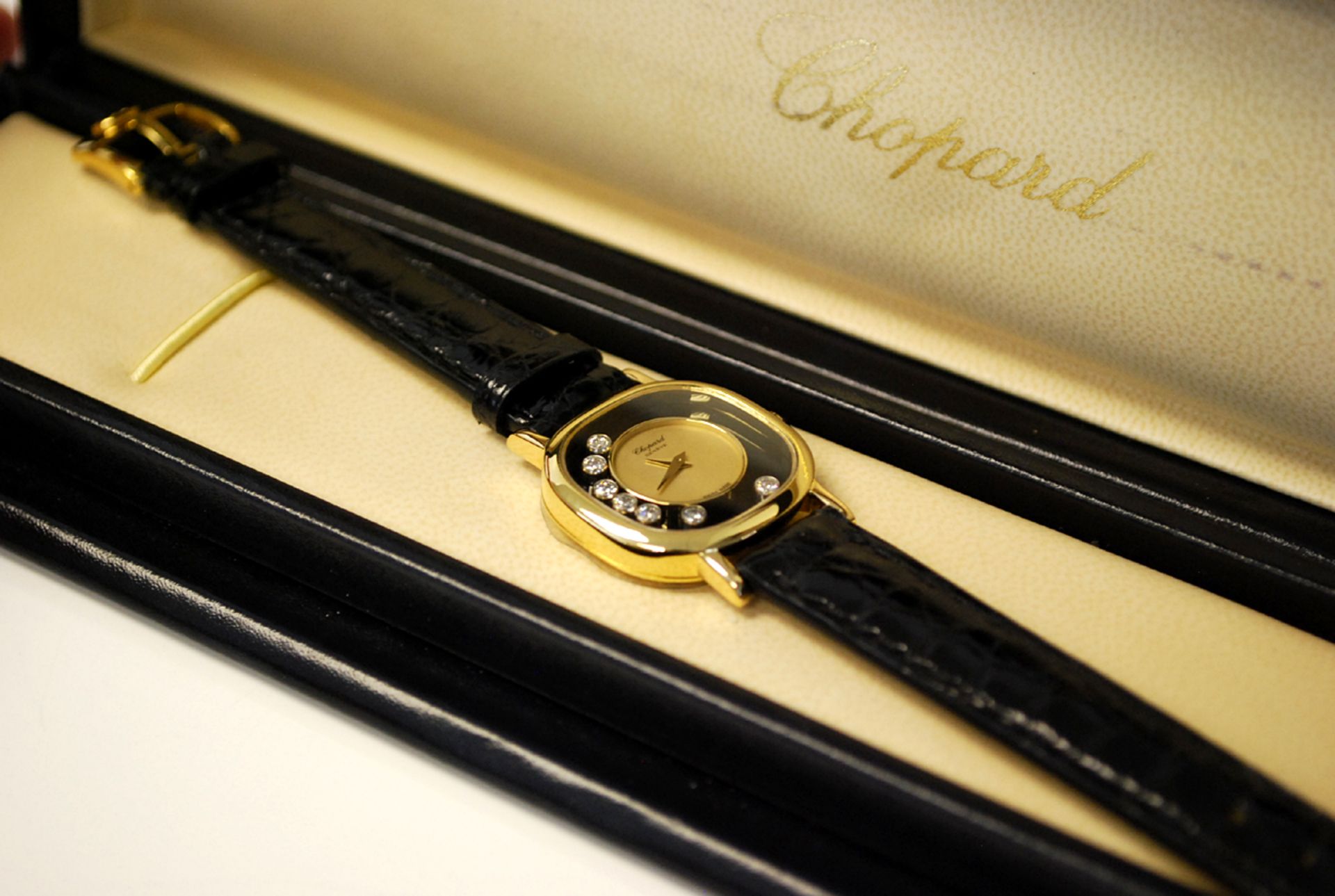 Chopard – Happy Diamonds 18k GOLD (203355)   CHOPARD VALUATION (As Pictured): £7,430.00 - Image 4 of 14