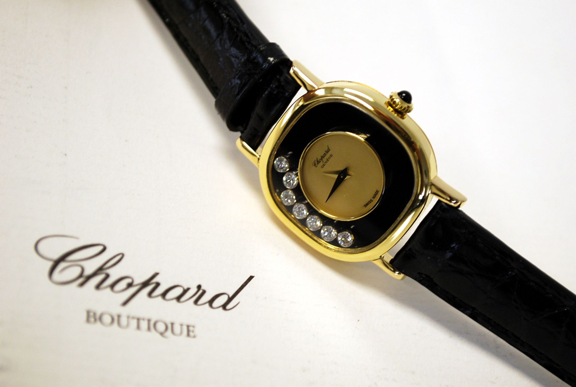 Chopard – Happy Diamonds 18k GOLD (203355)   CHOPARD VALUATION (As Pictured): £7,430.00 - Image 7 of 14