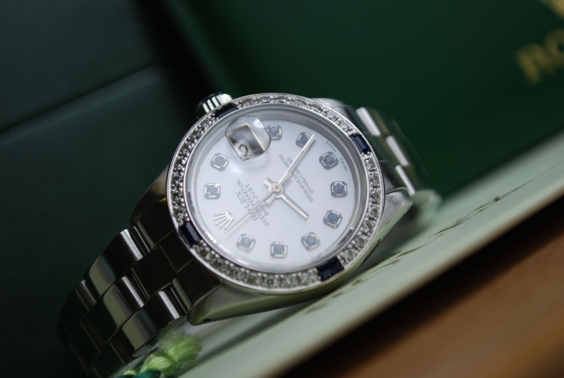 *Breathtaking* Ladies Rolex Datejust in Diamonds & Sapphires - Image 20 of 20