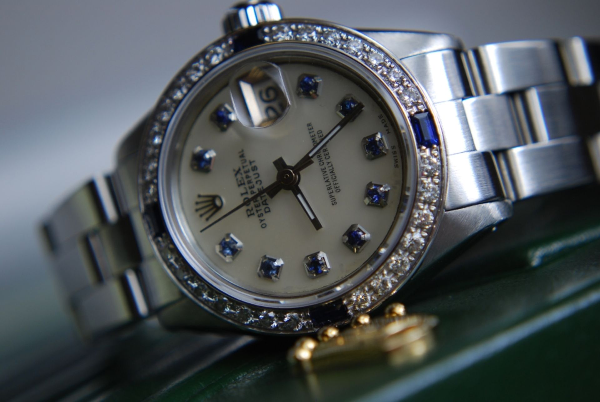 *Breathtaking* Ladies Rolex Datejust in Diamonds & Sapphires - Image 8 of 20