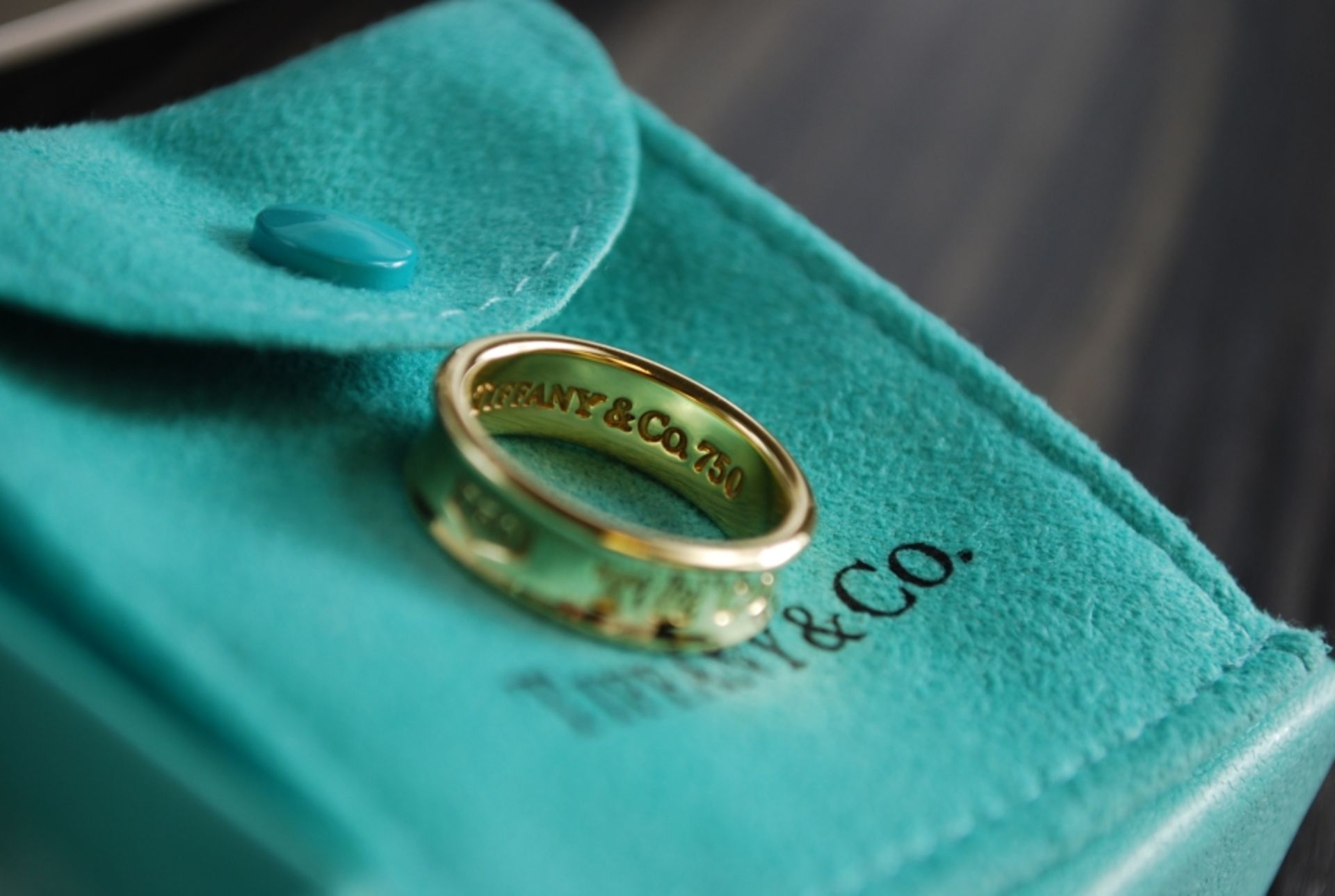 *Gorgeous* 18K Gold Tiffany & Co. 1837 Ring     Excellent condition, RRP: £1,350.00 - Image 2 of 5