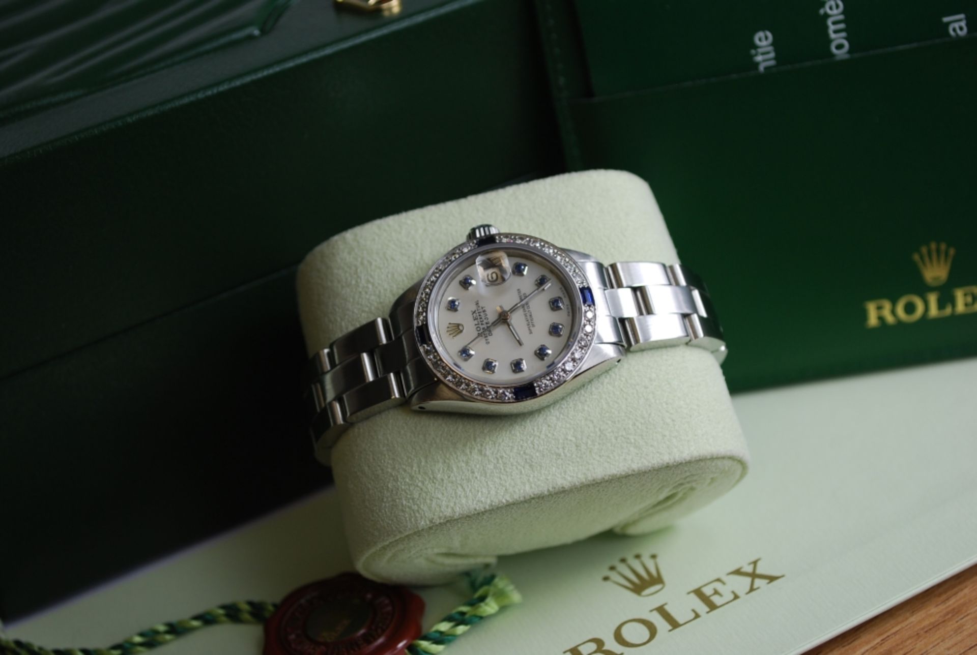 *Breathtaking* Ladies Rolex Datejust in Diamonds & Sapphires - Image 12 of 20