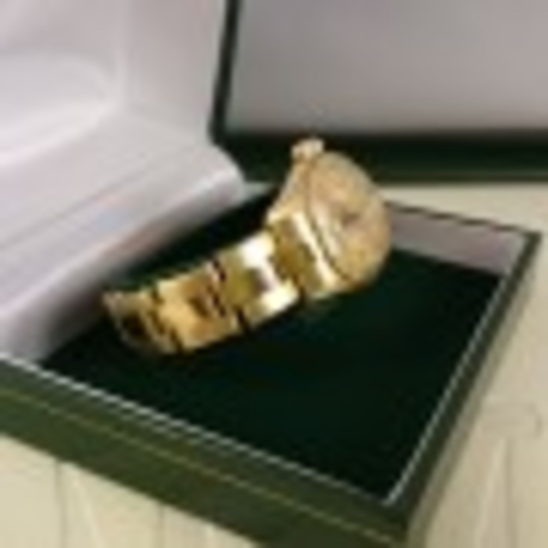 18ct GOLD ROLEX OYSTER PERPETUAL WATCH - Image 2 of 3