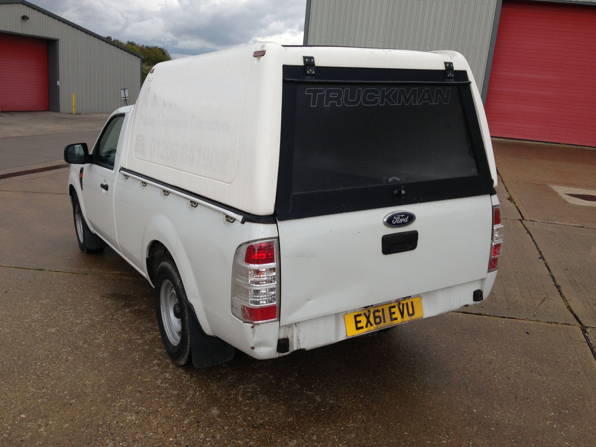 2011 61 REG FORD RANGER PICK UP TRUCK WITH TRUCKMAN TOP v5 presen... - Image 6 of 15