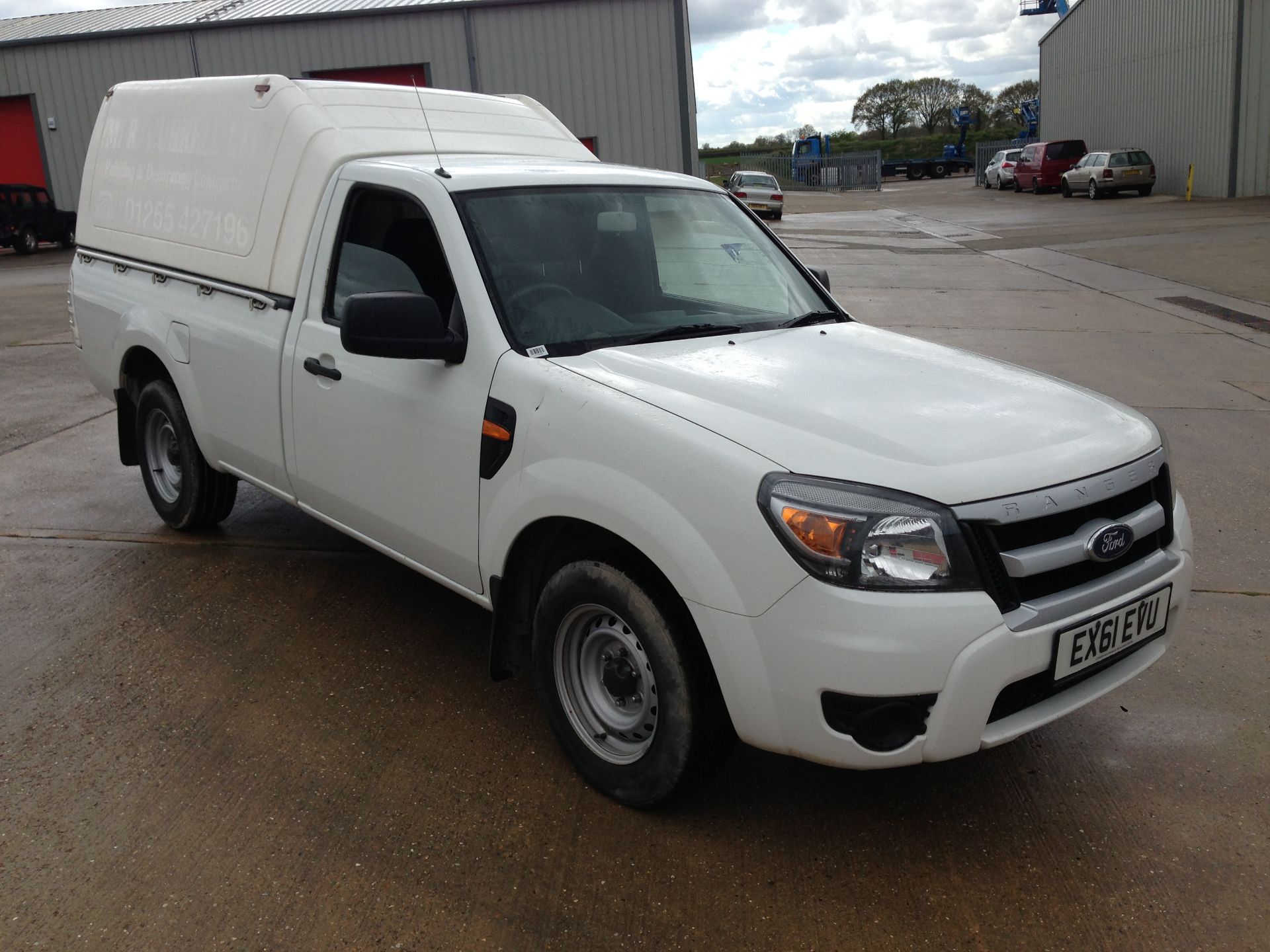 2011 61 REG FORD RANGER PICK UP TRUCK WITH TRUCKMAN TOP v5 presen... - Image 5 of 15