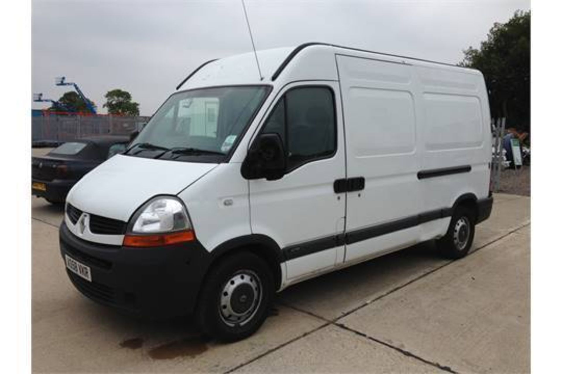 2008 58 reg RENAULT MWB VAN  V5 PRESENT MOT TO JUNE 2016