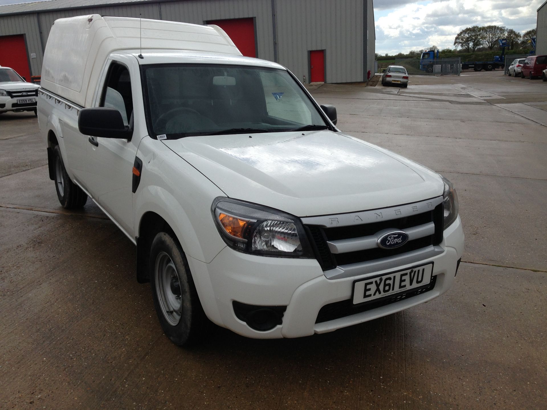 2011 61 REG FORD RANGER PICK UP TRUCK WITH TRUCKMAN TOP v5 presen... - Image 3 of 15