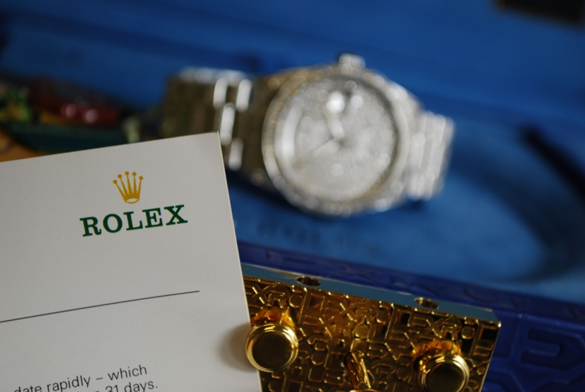 *ROLEX PRESIDENTIAL* £76,595 Mens Solid 18K WHITE Gold Rolex Day-Date - *Diamond* Encrusted! - Image 5 of 18