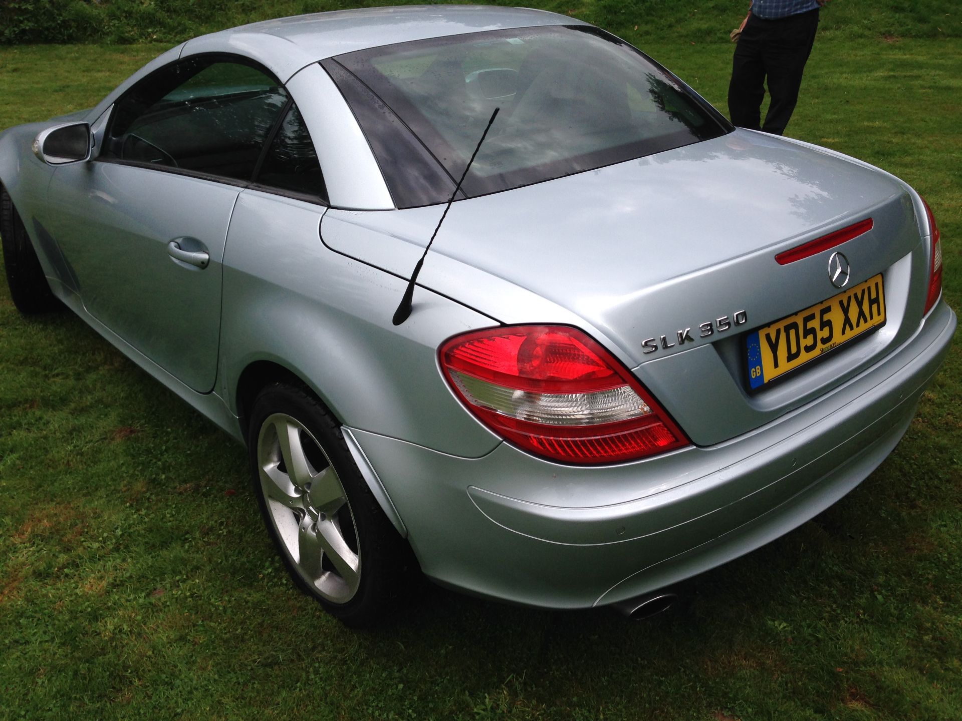 2005 55 reg NEWER SHAPE MERCEDES CLK 350 CONVERTIBLE SPORTS CAR - Image 24 of 36