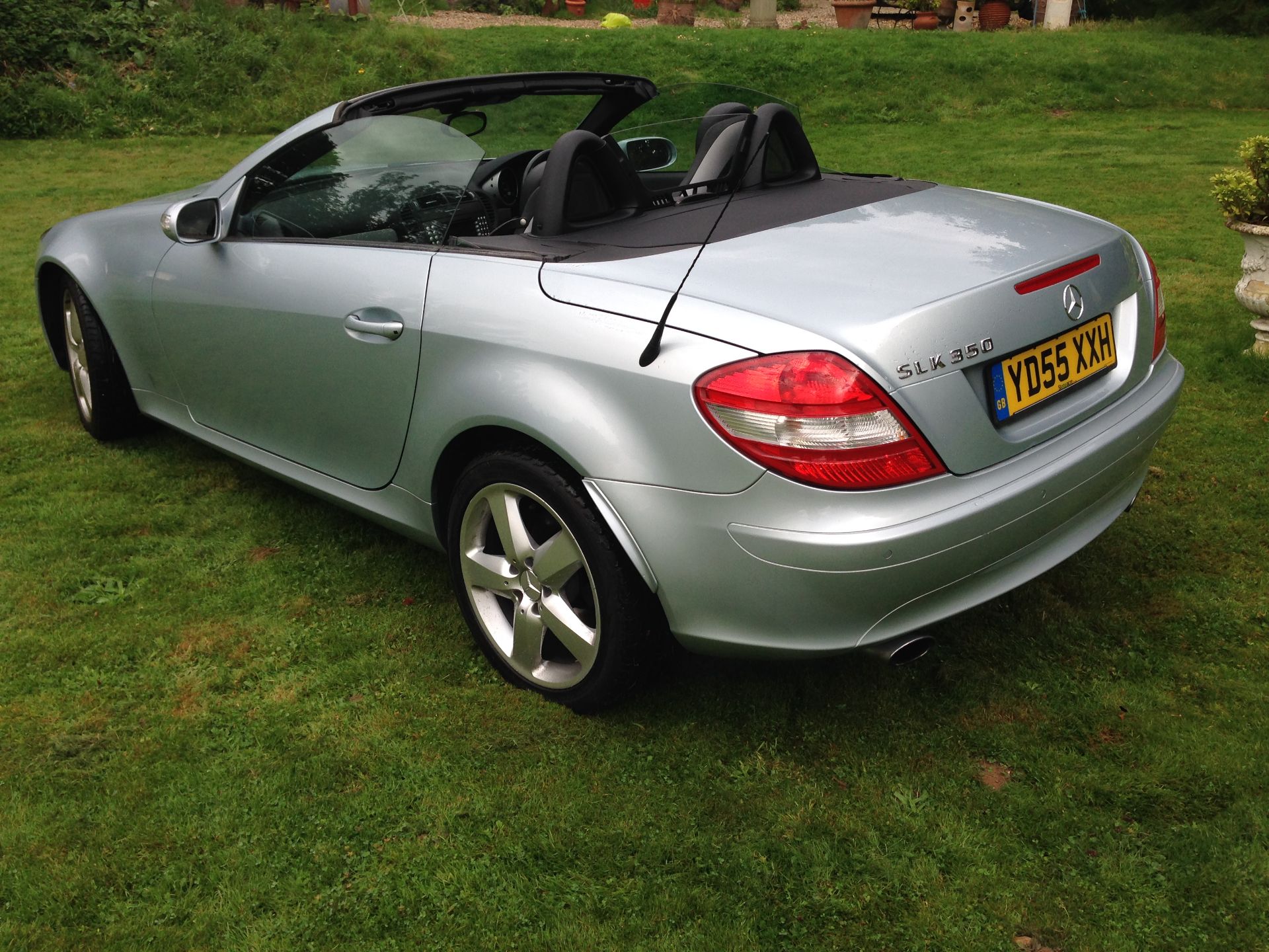 2005 55 reg NEWER SHAPE MERCEDES CLK 350 CONVERTIBLE SPORTS CAR - Image 10 of 36